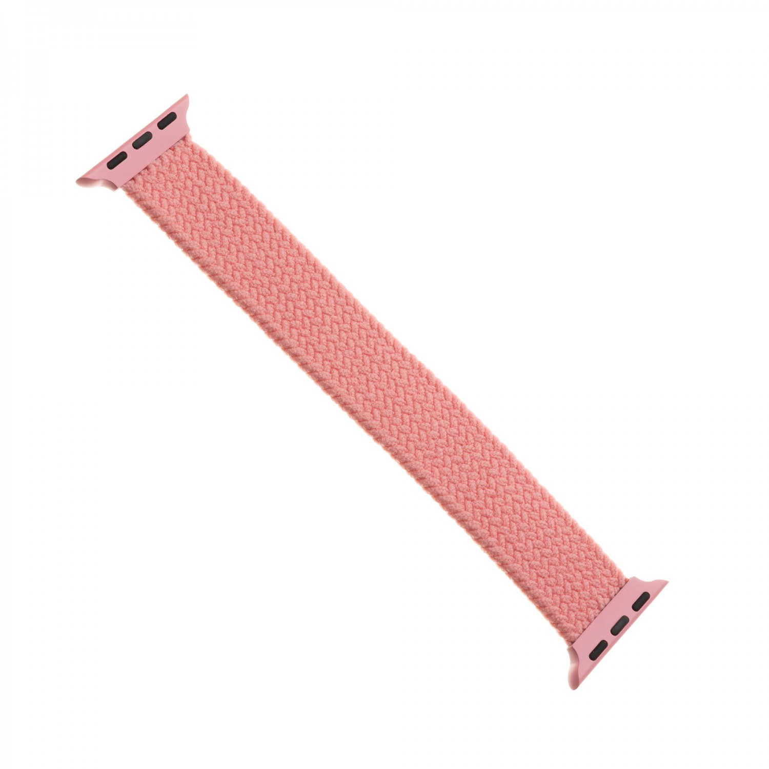 Levně Elastický nylonový řemínek FIXED Nylon Strap pro Apple Watch 42/44mm, velikost XL, růžová
