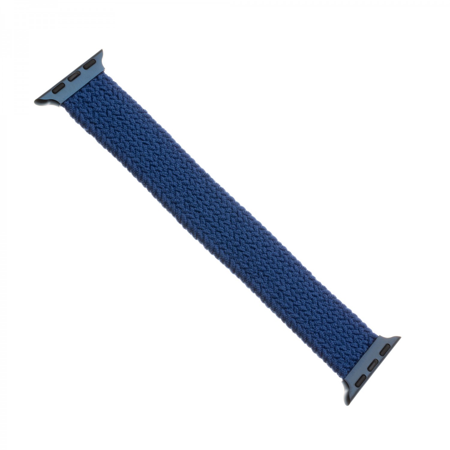 Levně Elastický nylonový řemínek FIXED Nylon Strap pro Apple Watch 42/44mm, velikost XL, modrá