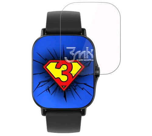 Ochranná fólie 3mk Watch pro Xiaomi Amazfit GTS 2 (3ks)