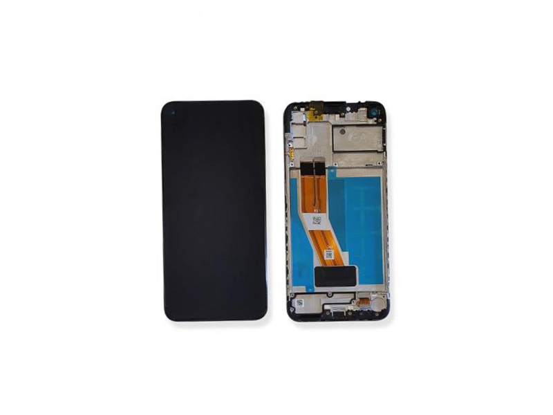 Levně LCD + dotyk + rámeček pro Samsung Galaxy A11 2020, black ( Service Pack )