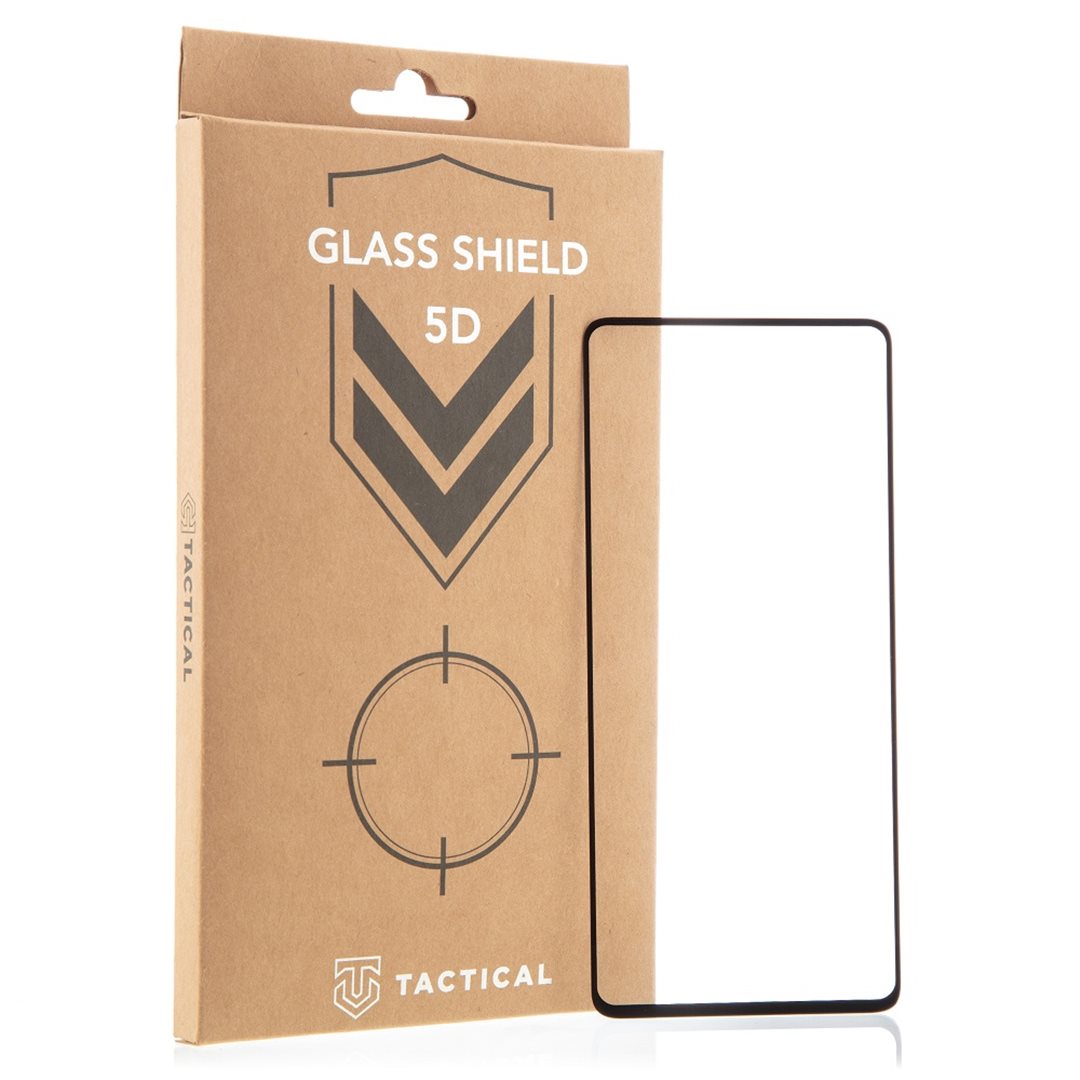 Ochranné sklo Tactical Glass Shield 5D pro Samsung Galaxy A22 5G, černá