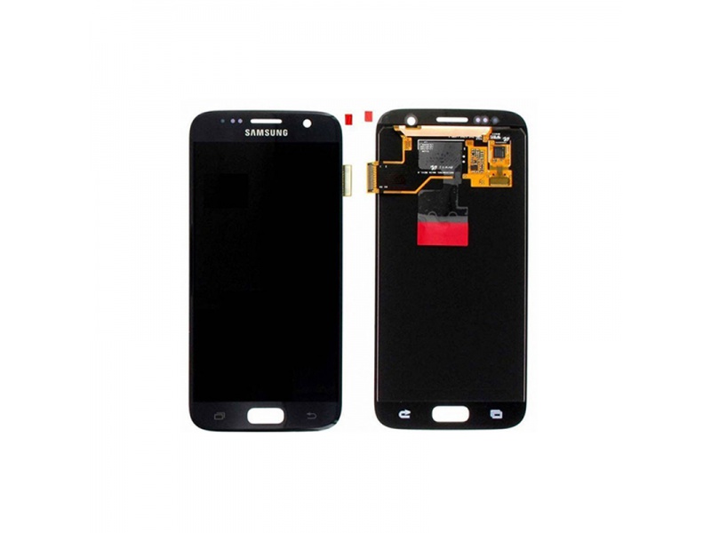 LCD + dotyk pro Samsung Galaxy S7, black ( Service Pack )