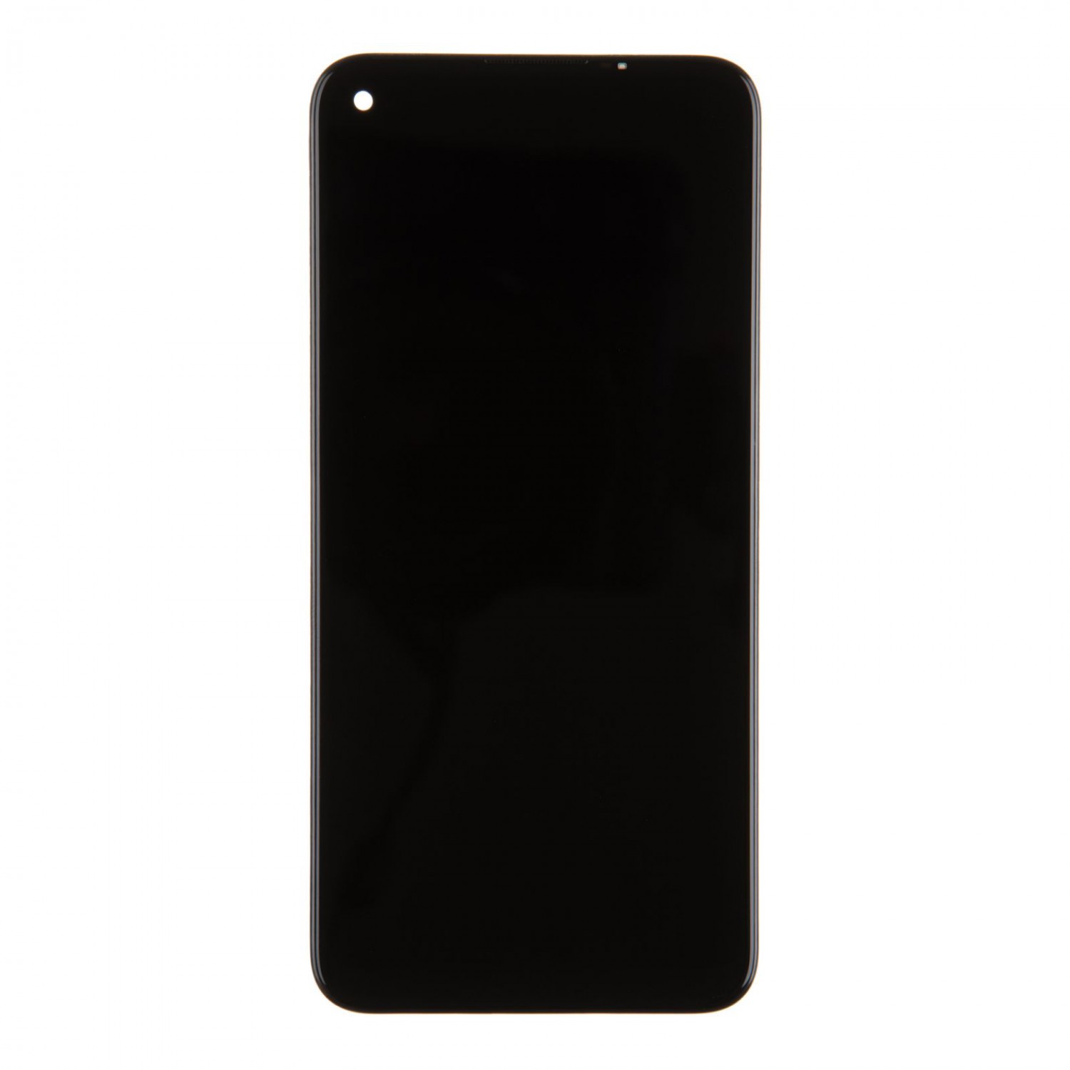 LCD + dotyk + přední kryt pro Samsung Galaxy M12, black (Service Pack)