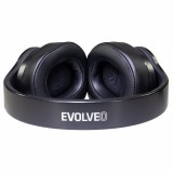 Bluetooth sluchátka EVOLVEO SupremeSound 8EQ s reproduktorem a ekvalizérem 2v1, černá