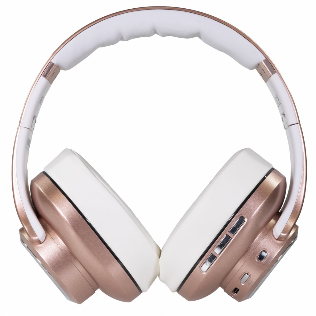 Levně Bluetooth sluchátka EVOLVEO SupremeSound 8EQ s reproduktorem a ekvalizérem 2v1, růžová