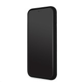 Silikonový kryt Karl Lagerfeld KLHCN61SILTTBK Iconic Outline Tone on Tone pro Apple iPhone 11, černá
