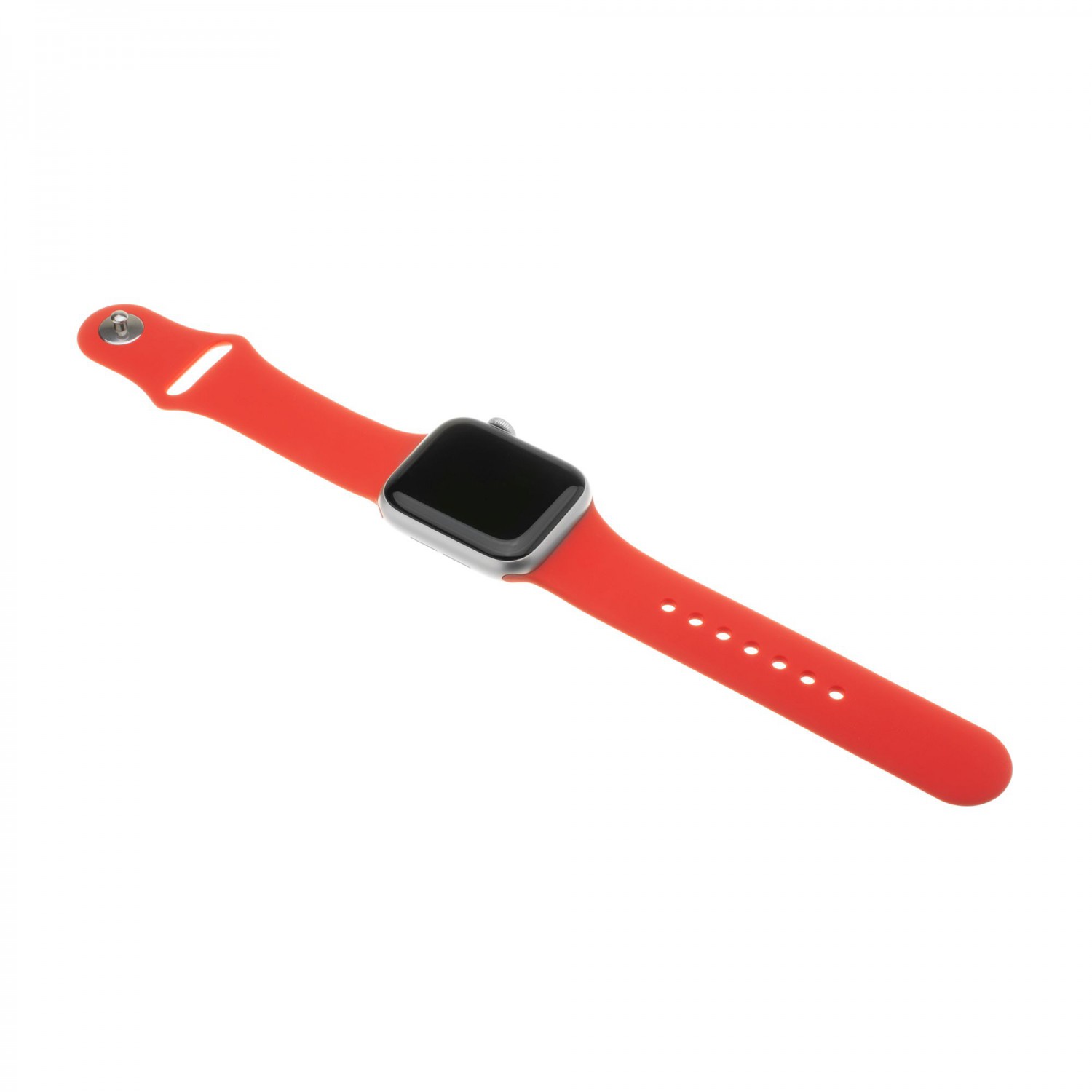 Set silikonových řemínků FIXED Silicone Strap pro Apple Watch 38 mm/40 mm, červená