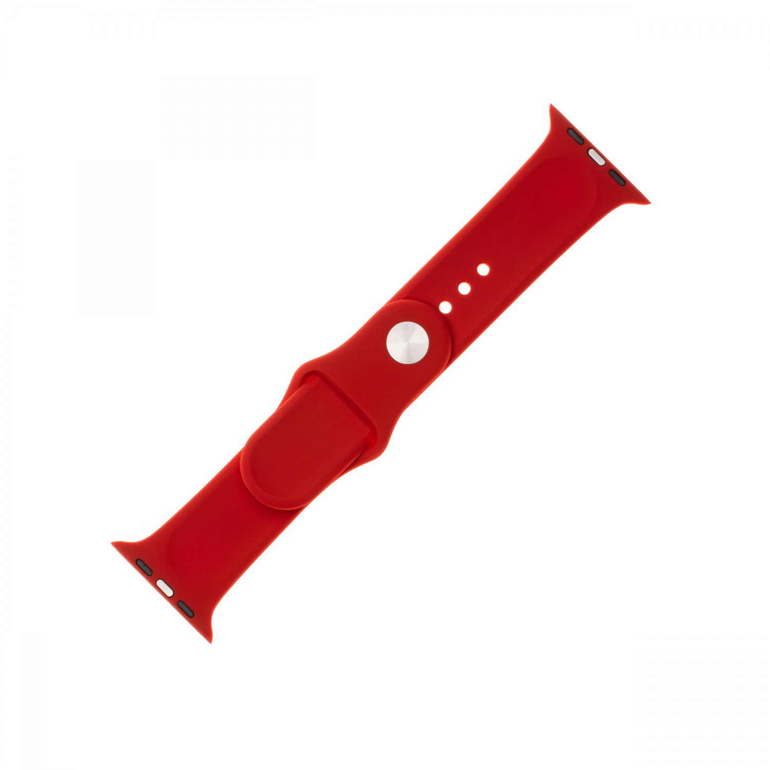 Set silikonových řemínků FIXED Silicone Strap pro Apple Watch 38 mm/40 mm, červená
