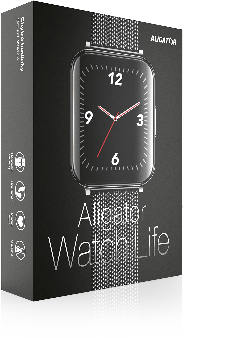 Aligator Watch Life černá