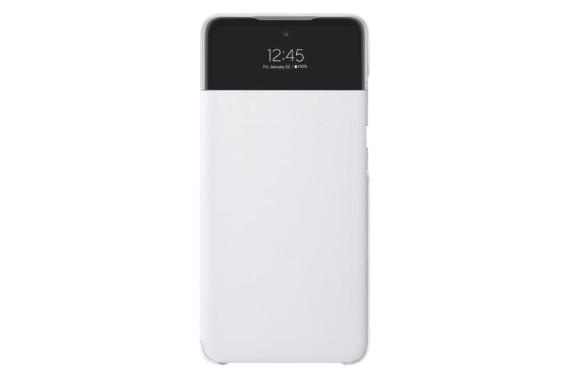Flipové pouzdro S View Wallet Cover pro Samsung Galaxy A52/A52 5g/A52s 5G EF-EA525PWEGEE, bílá