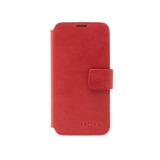 Kožené pouzdro typu kniha FIXED ProFit pro Samsung Galaxy S21+, červená