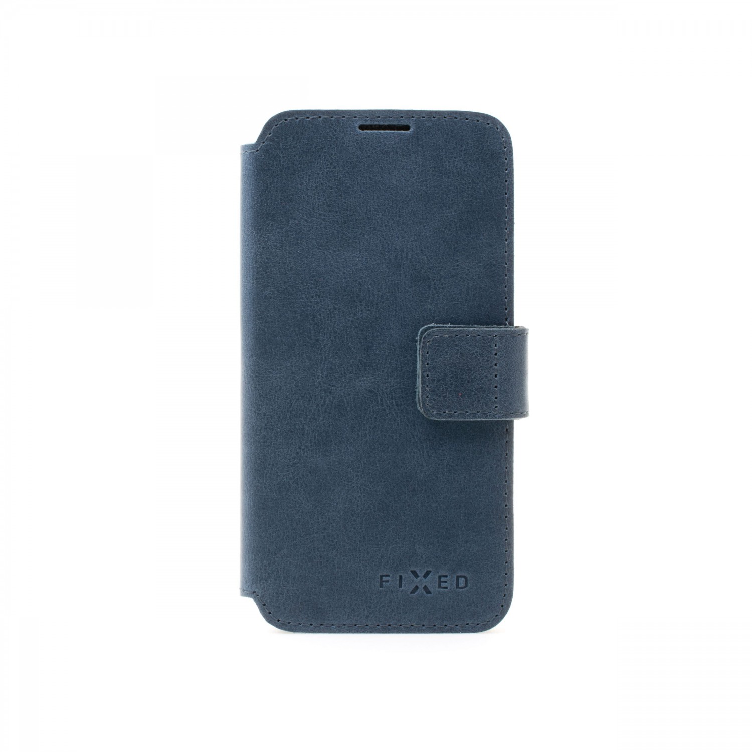 Kožené pouzdro typu kniha FIXED ProFit pro Samsung Galaxy A72/A72 5G, modrá
