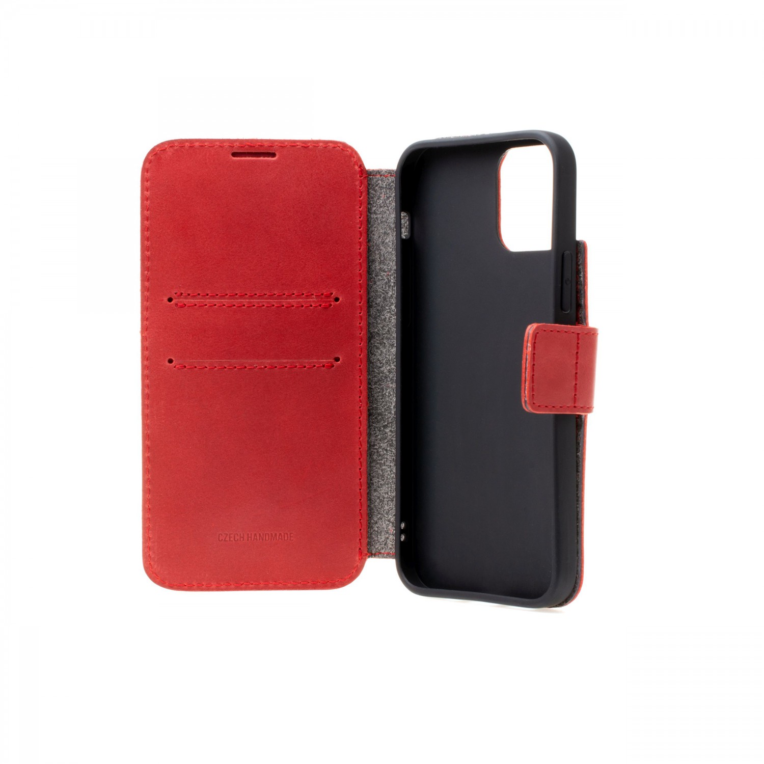 Kožené pouzdro typu kniha FIXED ProFit pro Samsung Galaxy A52/A52 5G/A52s 5G, červená