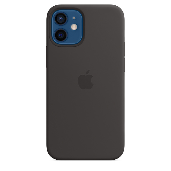 Levně Apple silikonový kryt MagSafe pro Apple iPhone 12 mini, černá