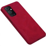 Nillkin Qin flipové pouzdro pro Samsung Galaxy S21 FE, červená