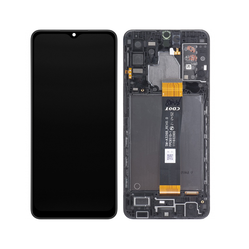 LCD + dotyk + rámeček pro Samsung Galaxy A32 5G, black ( Service Pack )