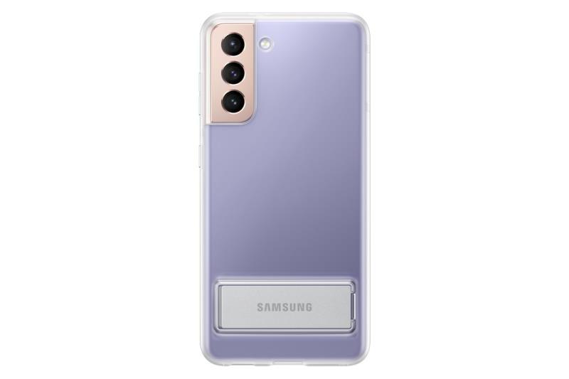 Ochranný kryt Clear Standing Cover pro Samsung Galaxy S21 EF-JG991CTEGWW, transparentní