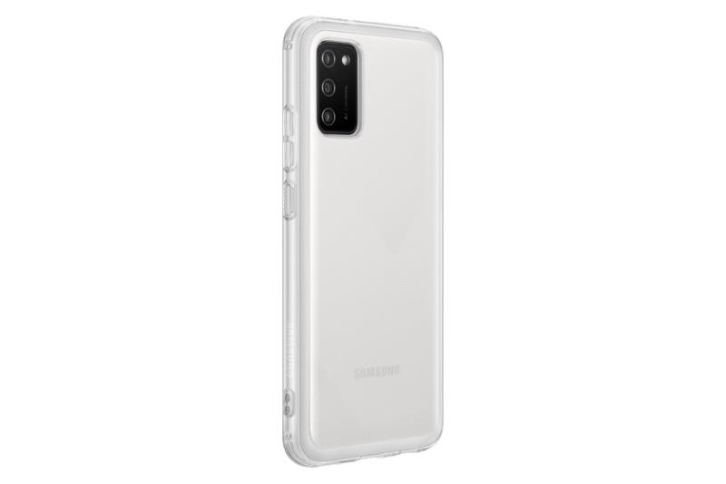 Ochranný kryt Soft Clear Cover EF-QA026TTEGEU pro Samsung Galaxy A02s, transparentní