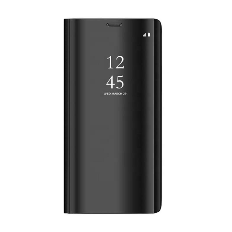 Flipové pouzdro Smart Clear View pro Xiaomi Mi 10T 5G/Mi 10T Pro 5G, černá
