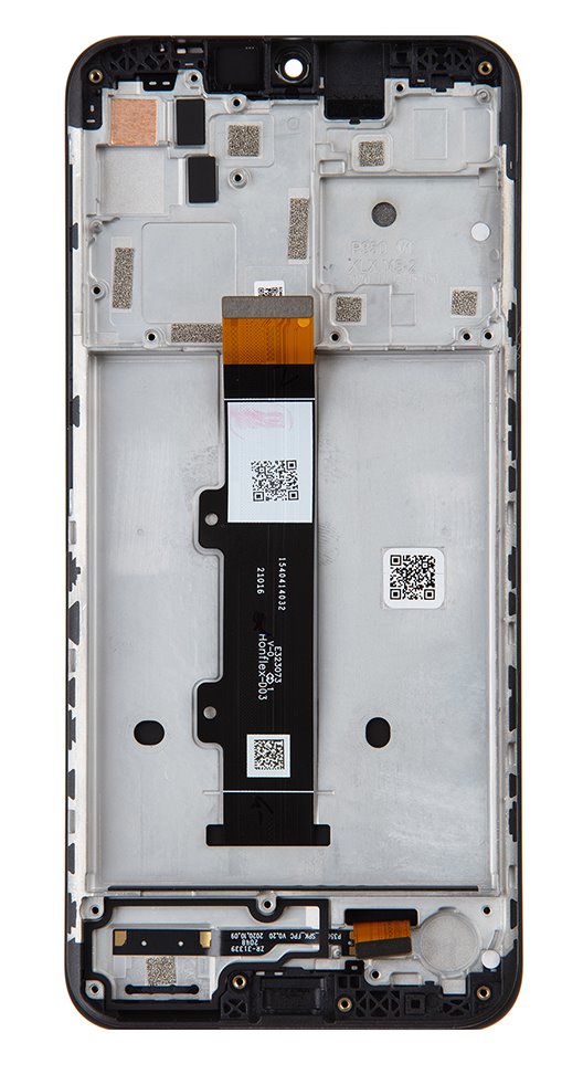 LCD + dotyk + přední kryt pro Motorola G10, black (Service Pack)