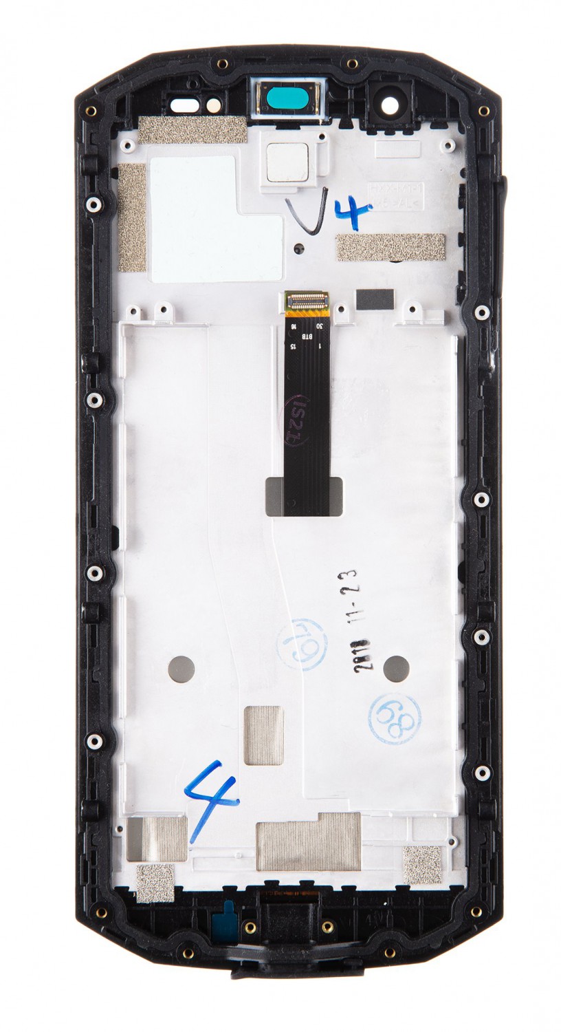 LCD + dotyk + přední kryt pro Doogee S70 Lite, black (Service Pack)