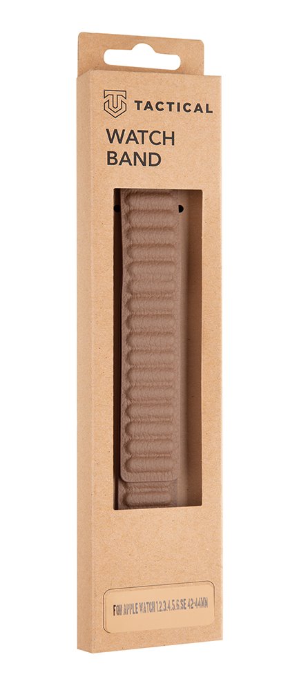 Kožený řemínek Tactical 735 Loop pro Apple Watch 42mm/44mm, brown