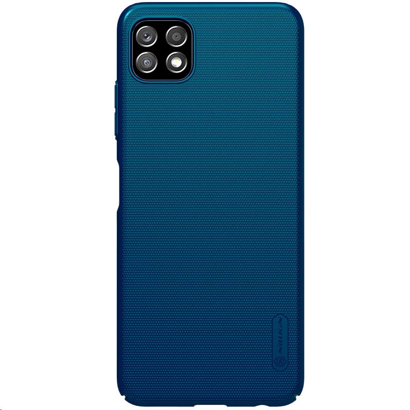 Zadní kryt Nillkin Super Frosted pro Samsung Galaxy A22 5G, paví modrá