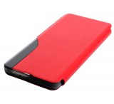 Flipové pouzdro SMART VIEW pro Samsung Galaxy A22 5G, červená