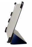 Tactical Book Tri Fold flipové pouzdro pro Samsung T730/T736/T970/T975 Galaxy Tab S7 FE 5G / S7+ 12.4, modrá