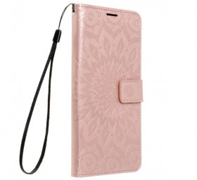 Flipové pouzdro Forcell MEZZO pro Apple iPhone 7/8/SE 2020, mandala rose gold