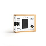 Kožená peněženka FIXED Smile Wallet XL se smart trackerem FIXED Smile PRO, černá