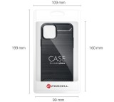 Ochranný kryt Forcell CARBON pro Xiaomi POCO X3, černá