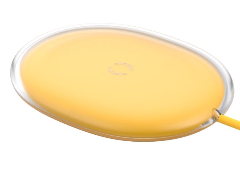 Bezdrátová nabíječka Baseus WXGD-0Y Jelly, žlutá