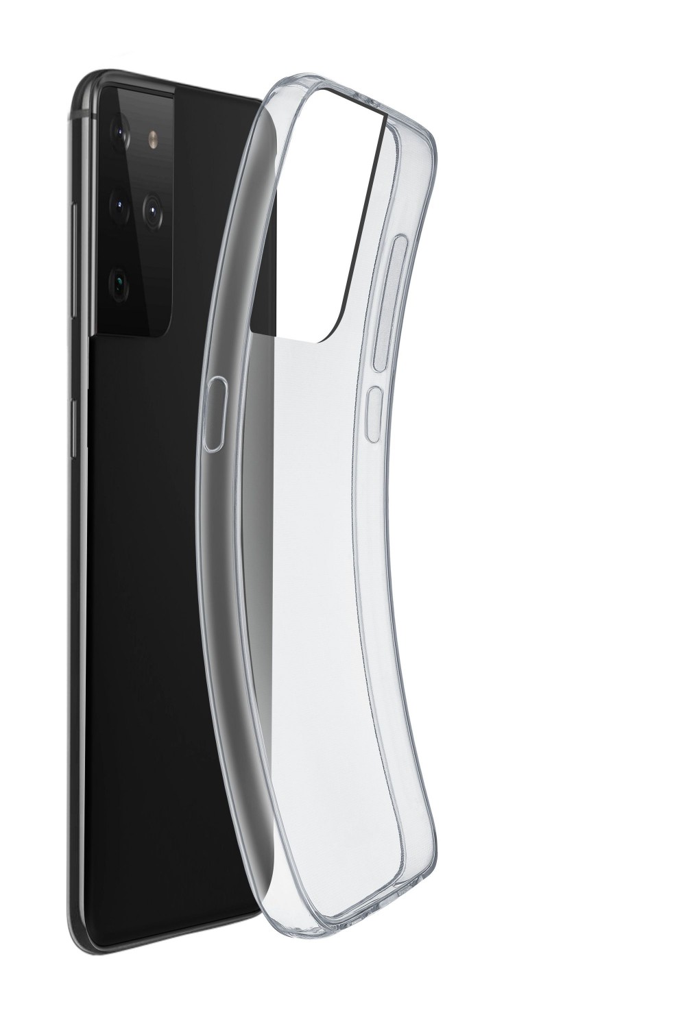 Cellularline Fine extratenký zadní kryt pro Samsung Galaxy S21 Ultra, transparentní