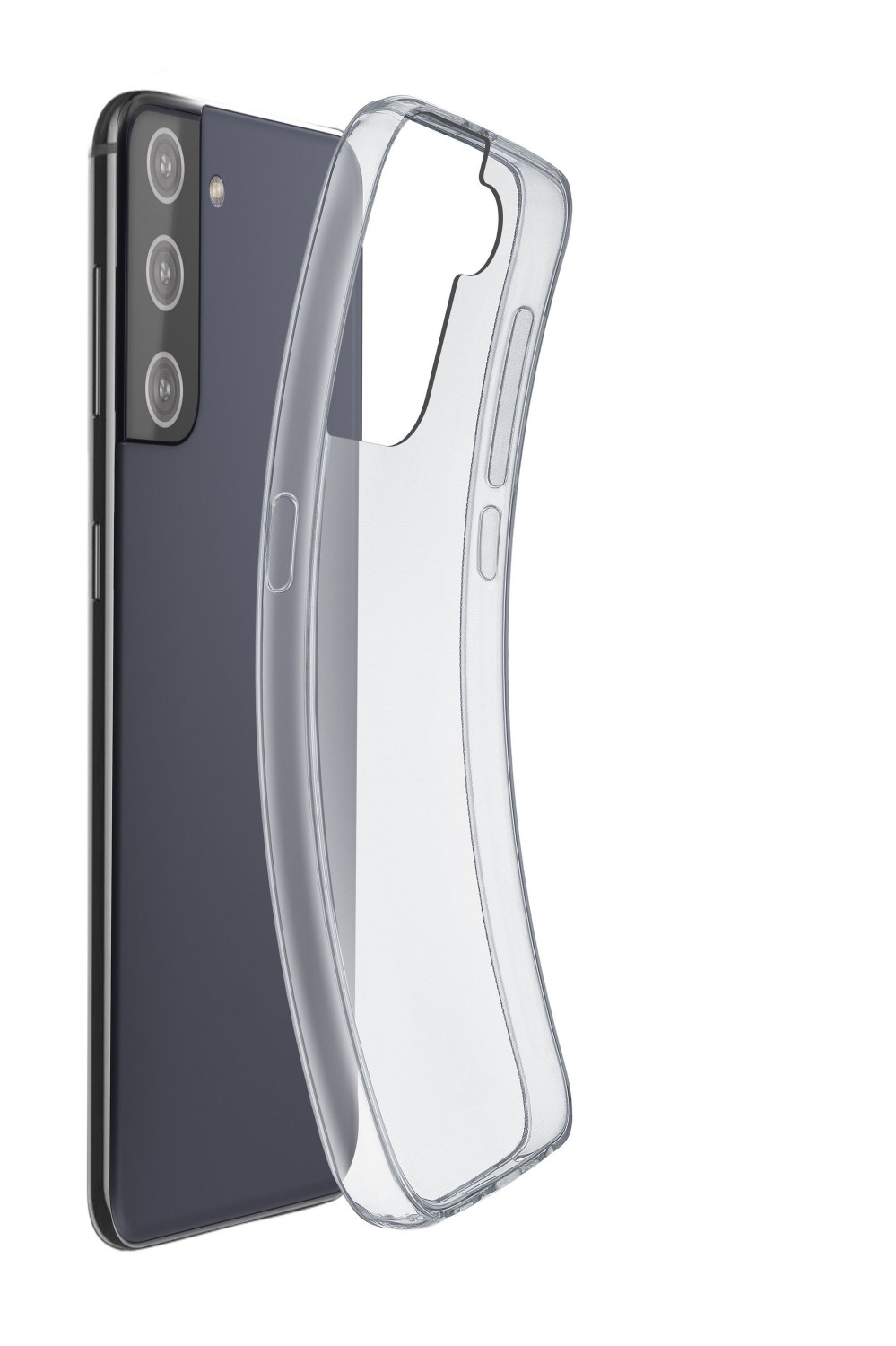 Cellularline Fine extratenký zadní kryt pro Samsung Galaxy S21+, transparentní