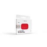 Ultratenké silikonové pouzdro FIXED Silky pro Apple Airpods Pro, červená