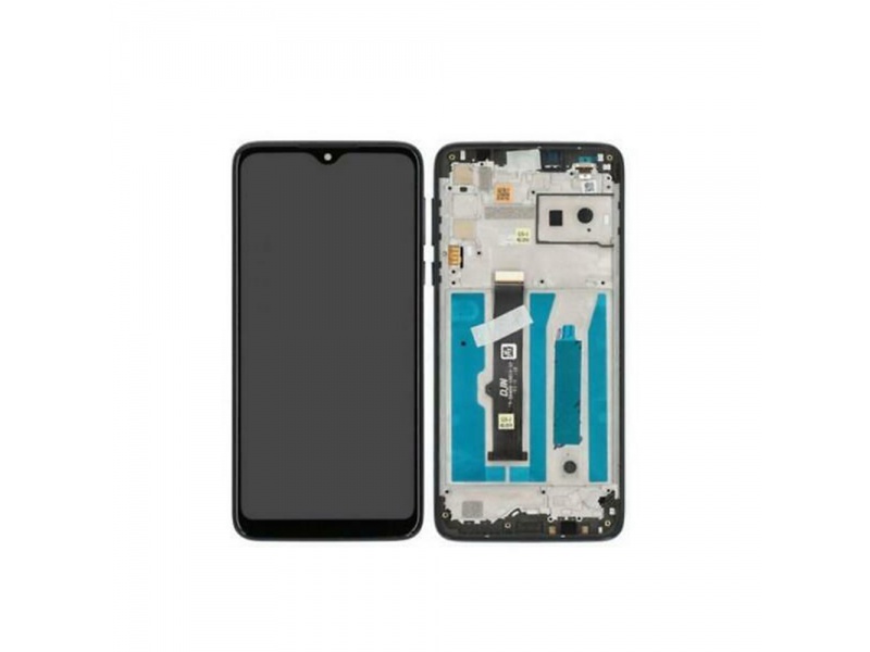 LCD + dotyk + rámeček pro Motorola Moto One Macro, black ( Service Pack )