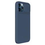 Silikonový kryt Nillkin CamShield Silky Magnetic pro Apple iPhone 13 Pro Max, modrá