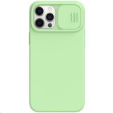 Silikonový kryt Nillkin CamShield Silky pro Apple iPhone 13, mátově zelená