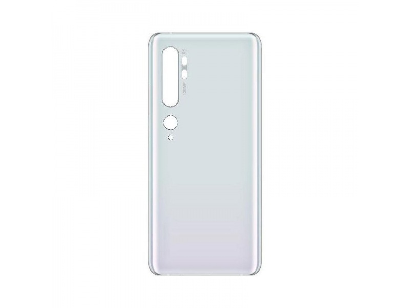 Zadní kryt baterie pro Xiaomi Mi Note 10, glacier white