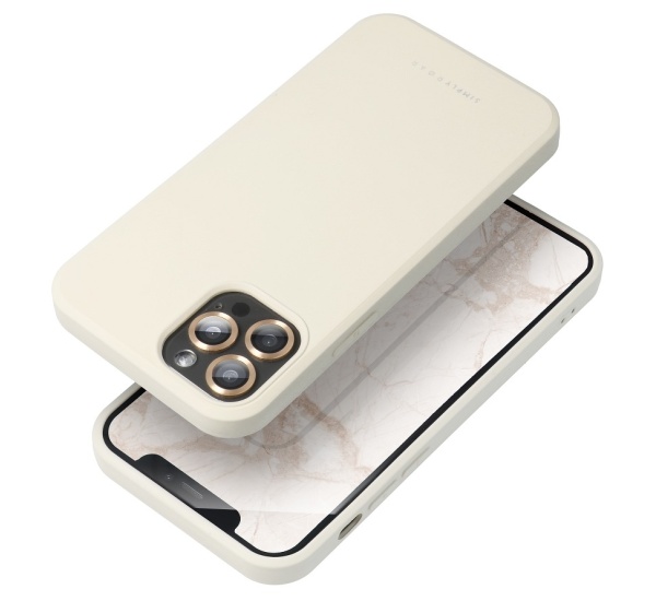 Zadní kryt Roar Space pro Samsung Galaxy S21, krémová