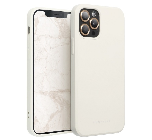 Zadní kryt Roar Space pro Samsung Galaxy S21, krémová