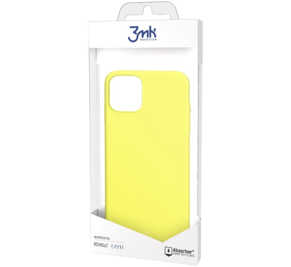 Ochranný kryt 3mk Matt Case pro Apple iPhone 13 Pro, žlutozelená