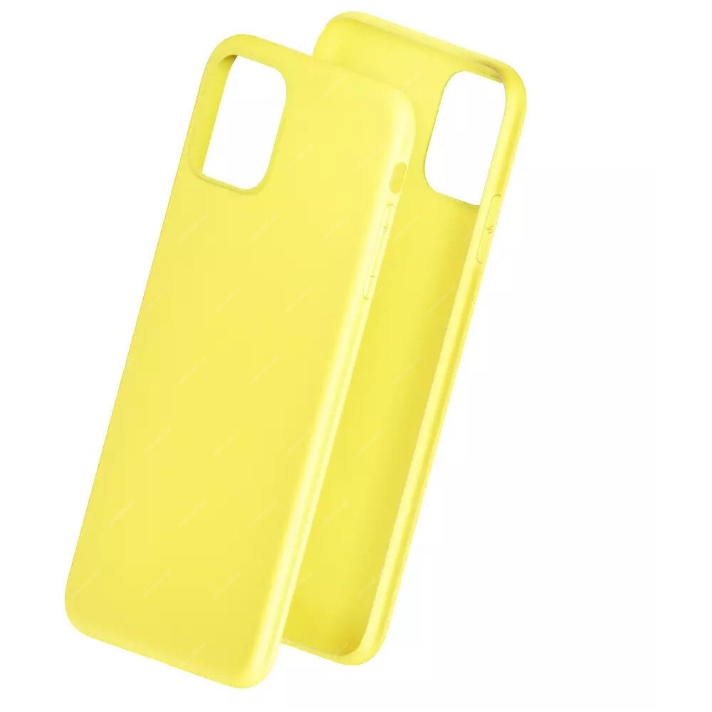 Ochranný kryt 3mk Matt Case pro Apple iPhone 13 mini, žlutozelená