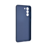 Zadní pogumovaný kryt FIXED Story pro Samsung Galaxy S21 FE, modrá