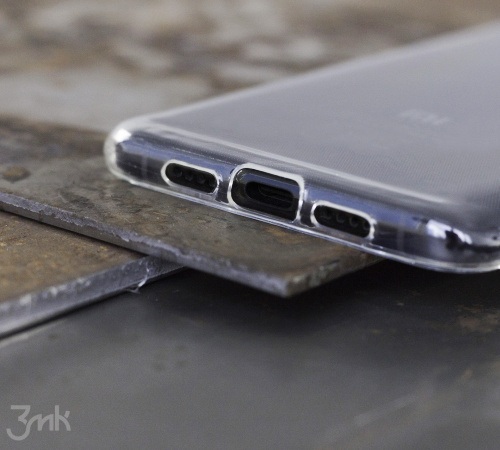 Silikonové pouzdro 3mk Clear Case pro Apple iPhone 13, čirá