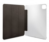 Pouzdro na tablet Karl Lagerfeld and Choupette Head Saffiano KLFC12OKCG pro iPad Pro 12.9, stříbrná