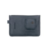 Kožená peněženka FIXED Smile Coins se smart trackerem FIXED Smile Pro, modrá