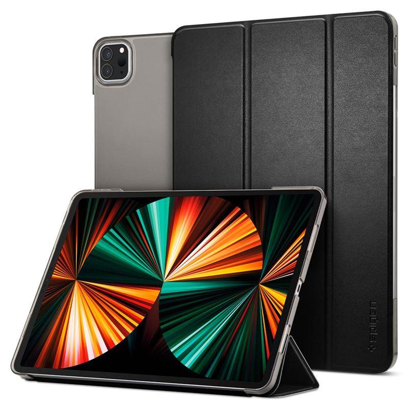 Ochranné pouzdro Spigen Smart Fold pro Apple iPad Pro 12,9" 2021, černá