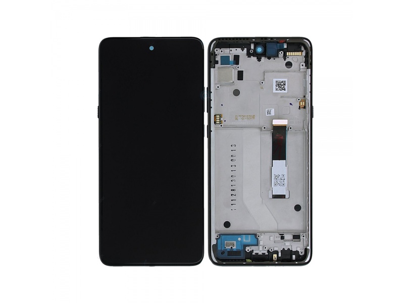 LCD + dotyk + rámeček pro Motorola Moto G 5G, volcanic grey ( Service Pack )